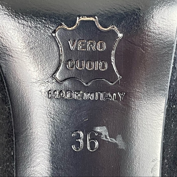 Rapax Black Suede Heels - Picture 8 of 8